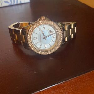 Rose gold Michael Kors watch